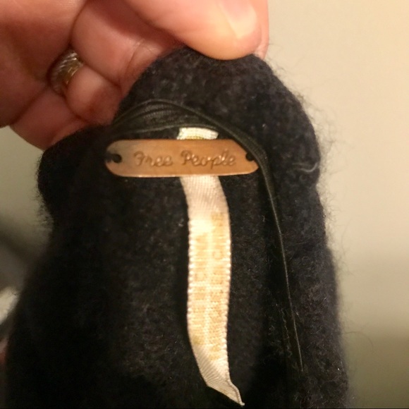 Free People Black Open Back Sequined Top - Picture 7 of 8